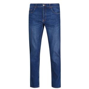 Lee Cooper Mens Denim Regular Jeans / Dark Wash